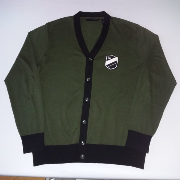 Sean John  Crest cardigan sweater - Picture 1 of 7